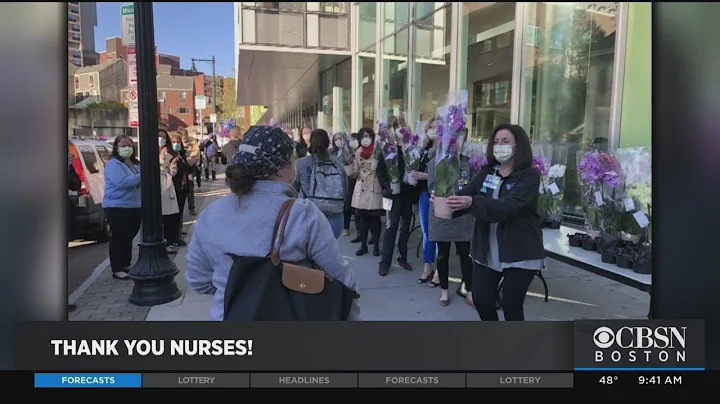 Nurses At Brigham And Women's Hospital Gifted Orchids