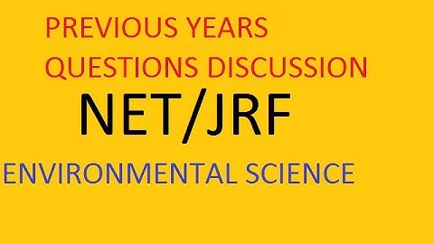 ECOLOGY previous years questions discussion PART 2
