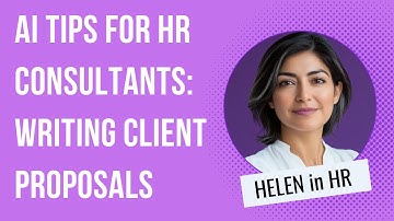 AI for HR Consultants: Write winning business proposals