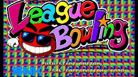 SNK ネオジオ　リーグボウリング　NEOGEO