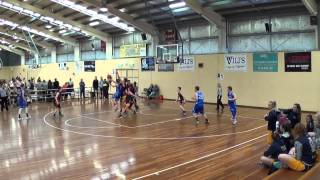 Highlights from Sam White (#8-Blue) @ 2014 SA HS Finals Series