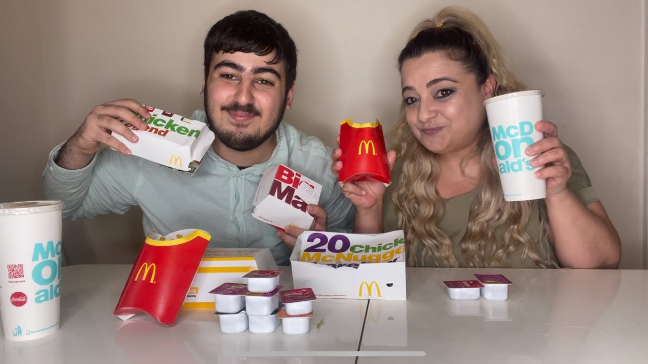 McDonald’s Mukbang (Would you rather) #seymenyuzudik