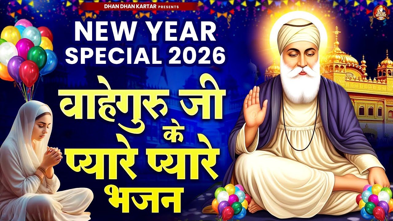 New Year Special 2026 ( वाहेगुरु जी के प्यारे प्यारे भजन ) | WaheGuru Bhajan | Guru Nanak Bhajan