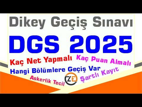DGS 2025 Tercihler