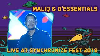 Maliq & D'Essentials LIVE @ Synchronize Fest 2018