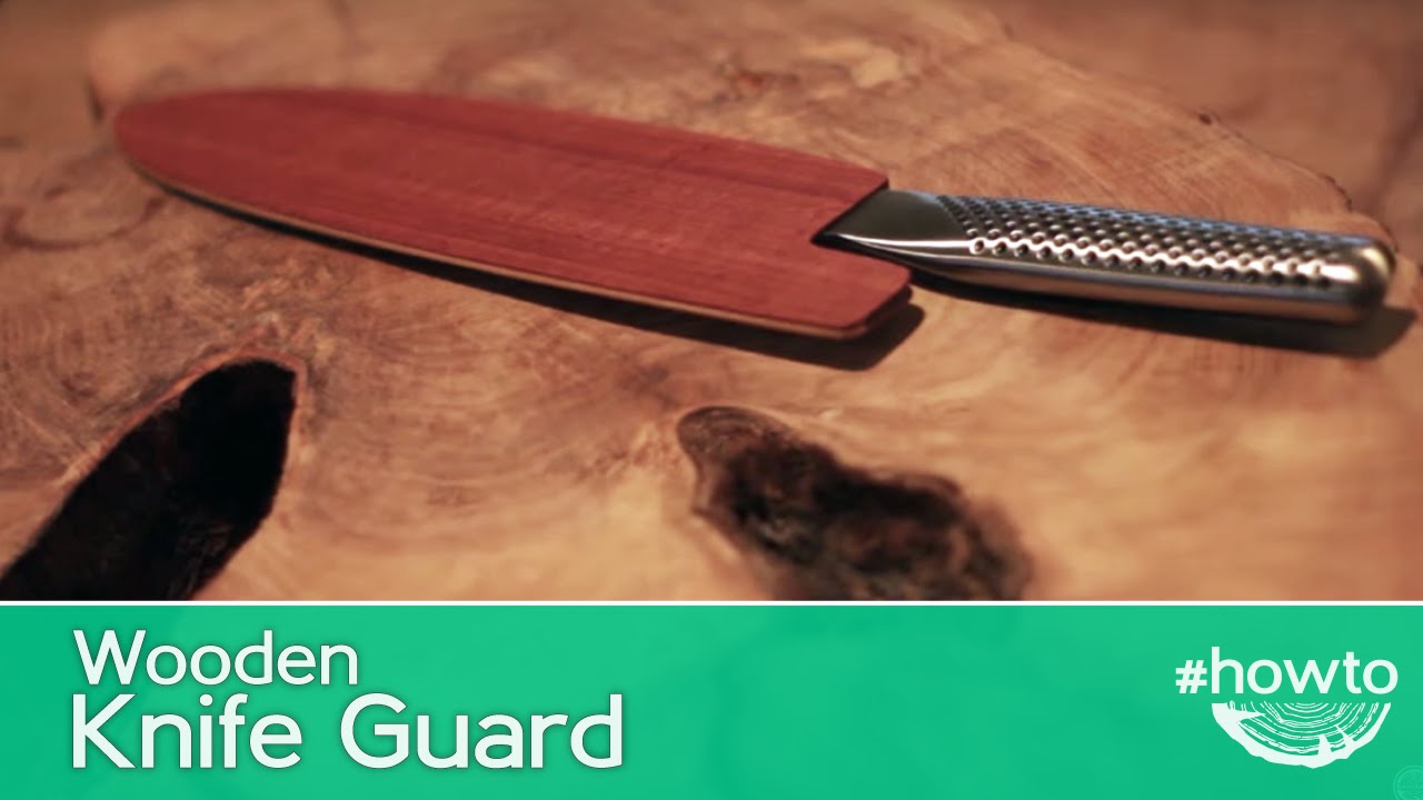 How to Make a Wooden Knife Guard / Sheath / Saya 