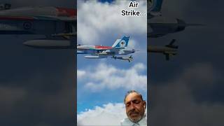 Fighter Plane...Air Strike on Ship... #social #fighter #plane #aur #strike #ship #target #shorts