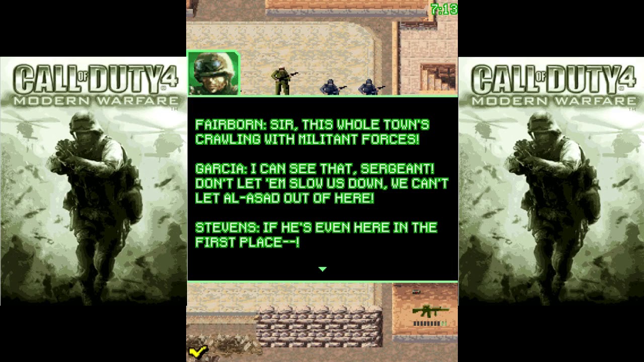 Call of Duty 4: Modern Warfare (Java platforms) - 1st Playthrough - YouTube