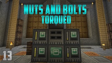 Minecraft Nuts and Bolts Torqued EP13 RFTools Wireless Storage