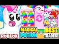 If You Trade This MAGICAL POTION You'll Get NEON LEGENDARY PETS in Adopt Me! Roblox Adopt Me