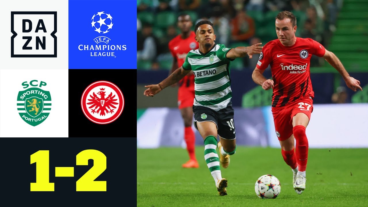 Sporting CP - Eintracht Frankfurt 12 UEFA Champions League DAZN