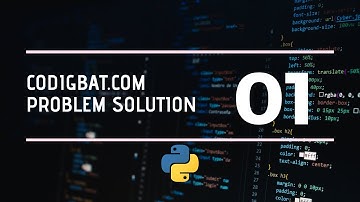 Coding Bat Problem Solution Part -1