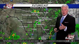 WATCH: Meteorologist Mike Osterhage gives his early weather forecast