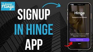 How To Signup In Hinge Dating App (2023)