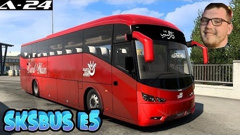 SKSBUS E5 Modular v1.0 для Euro Truck Simulator 2 (1.46.x)