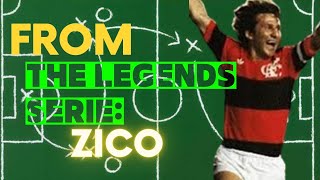 From the Legends series: Zico#soccer #zico #legends@braziliansoccer360