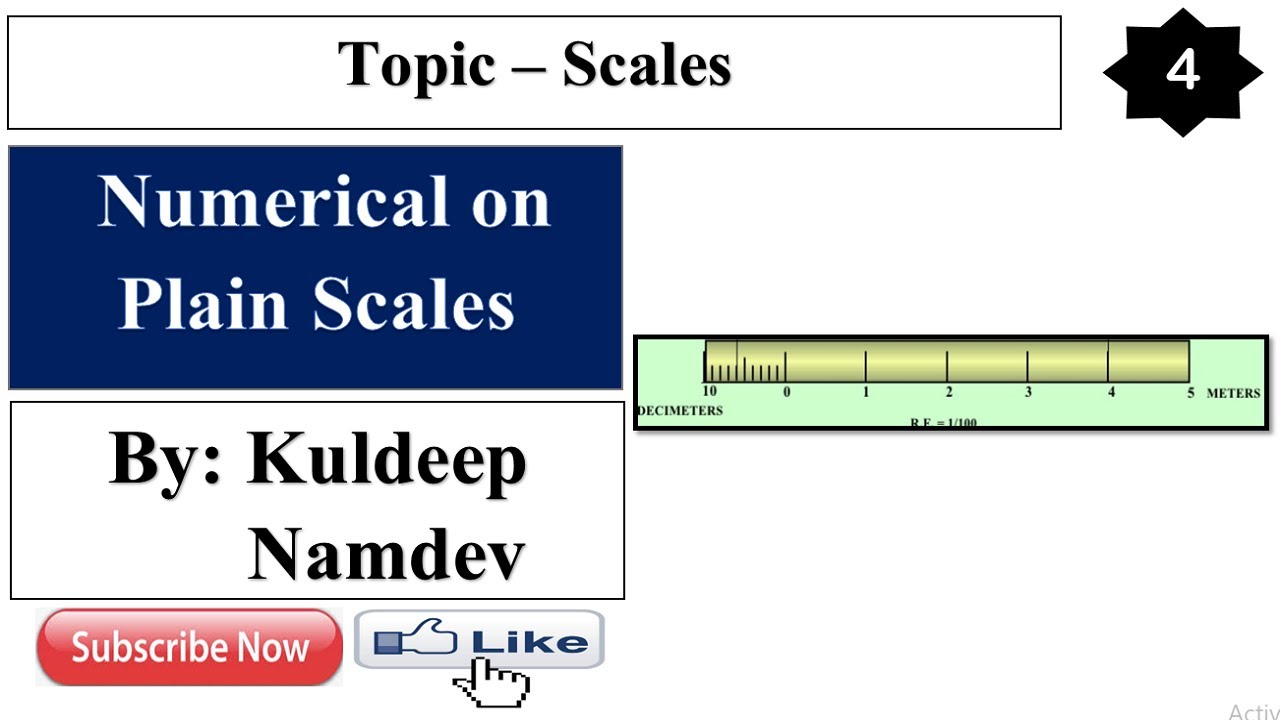 Scales(4) Plain Scale Scales in engineering drawing Scales in