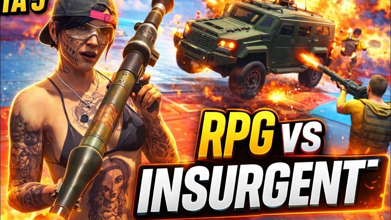 Gta 5 - Rpg vs insurgent. 