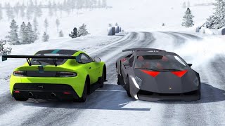 Car Near Miss & Best Drift Compilation #7 - BEAMNG DRIVE