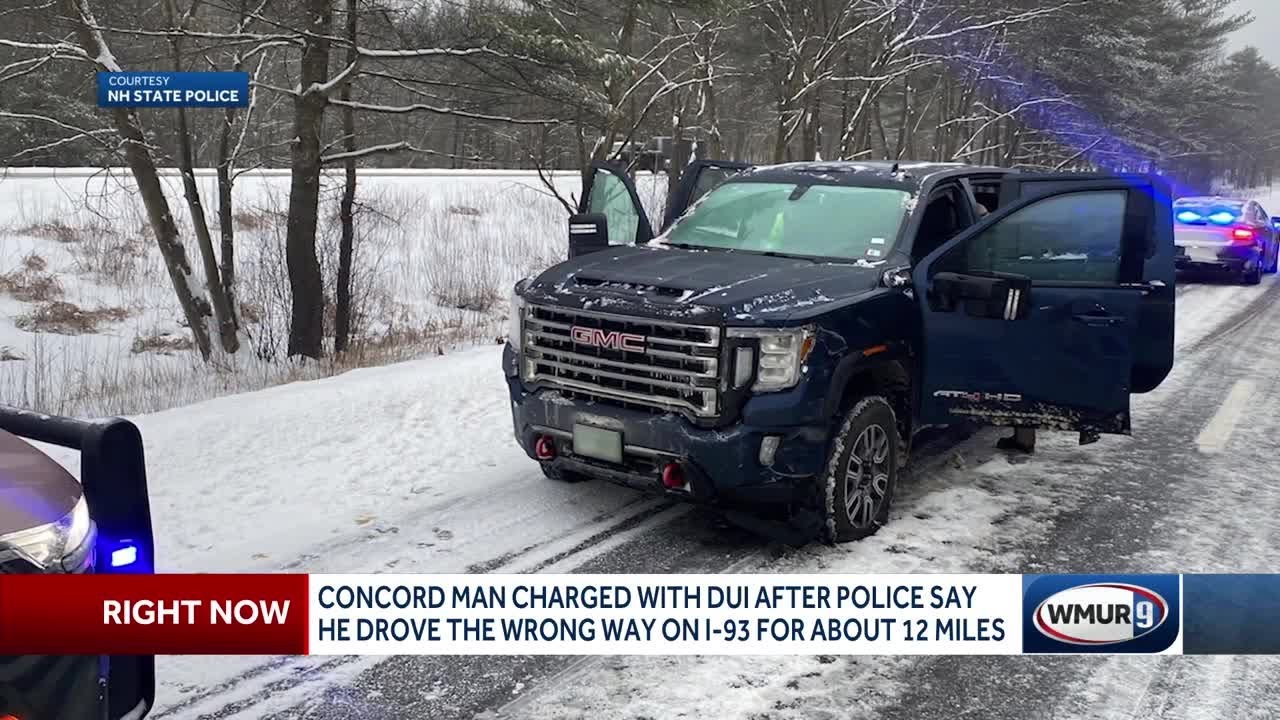 Video captures pickup truck going the wrong way on I-93; driver ...