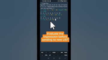 Beginner "Tutorial" on Python List Comprehension