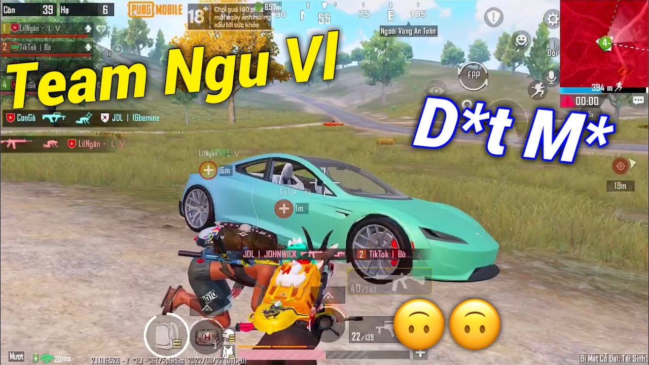 PUBG Mobile | Gặp Phải Thánh Sĩ Gái Xem Tivi Sớm Rồi Chửi Đồng Đội Suốt Cả Trận…