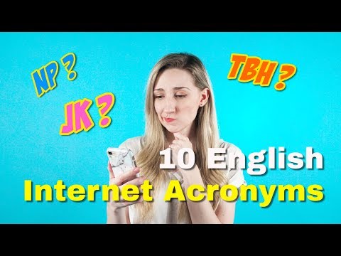 VT English | 網路聊天必用英文！三分鐘搞懂外國人最常用的網路英文縮寫 Useful English Internet & Texting Acronyms