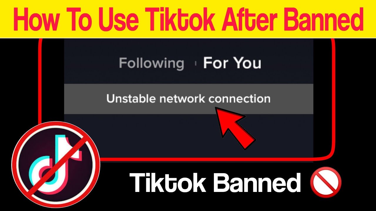 How to Fix Tiktok Unstable Network Connection tiktok ban pakistan