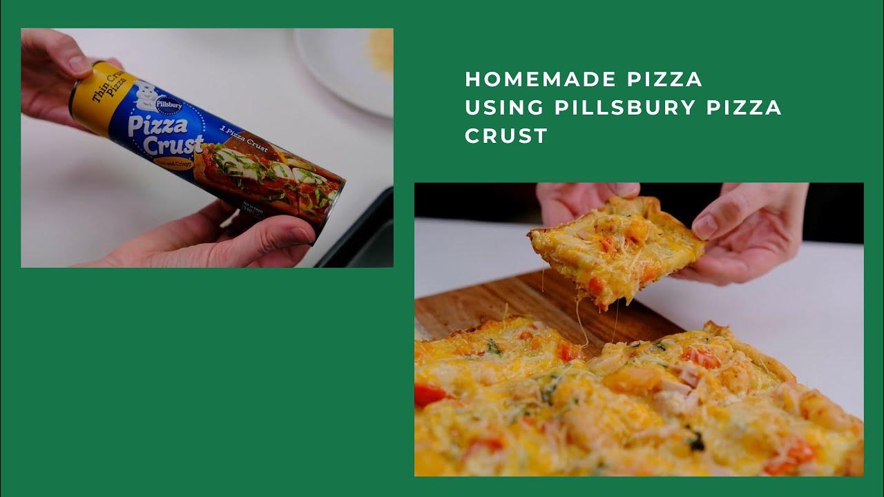 How to make Pizza using Pillsbury Pizza Crust YouTube