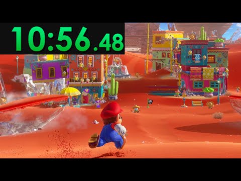 Learning how to speedrun Super Mario Odyssey in just 5 Days