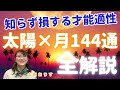 【太陽星座と月星座144通り】牡羊座・牡牛座・双子座・蟹座・獅子座・乙女座・天秤座・蠍座・射手座・山羊座・水瓶座・魚座「才能と適性」／冥王星移動記念ライブ／ハッピー占い・占星術ライター山田ありす