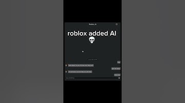 Roblox added AI 💀