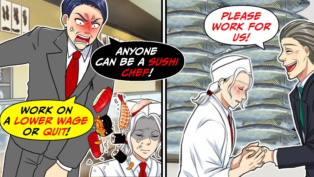 The second-generation CEO of a now-famous sushi chain said...