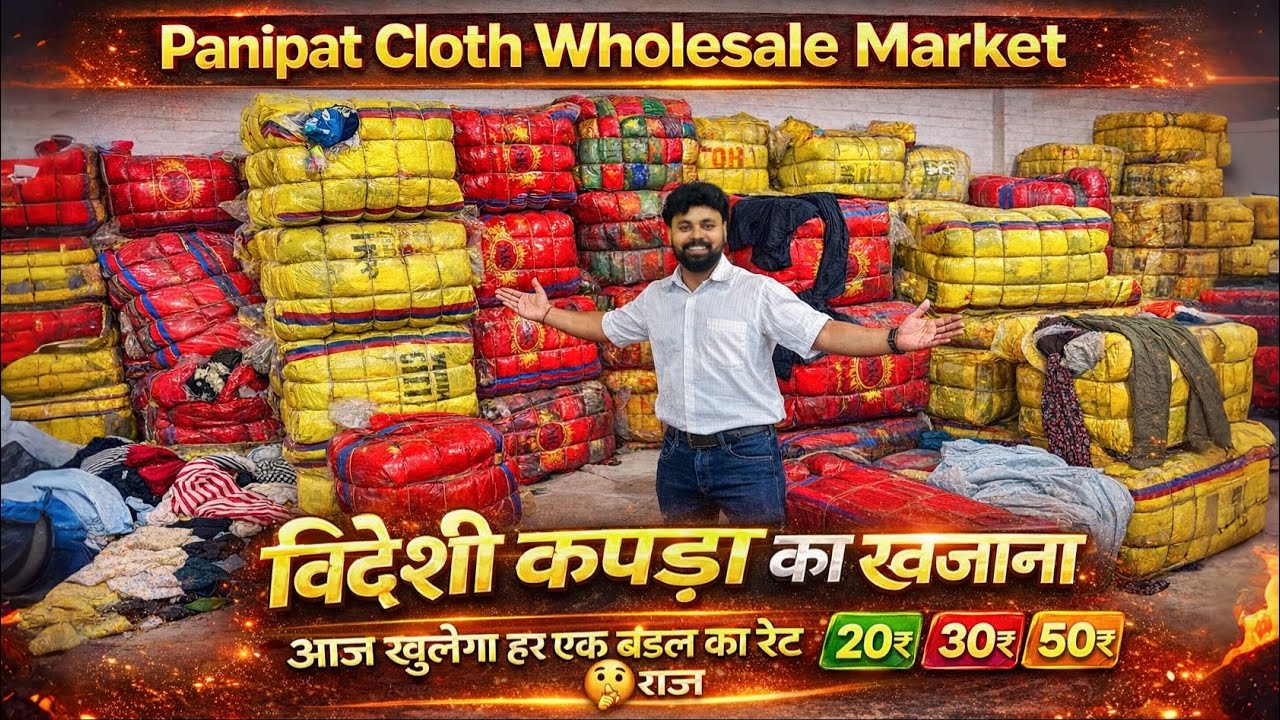 Panipat Cloth Wholesale Market🤯| Summer Collection | Panipat Surplus Wholesale Market 2026