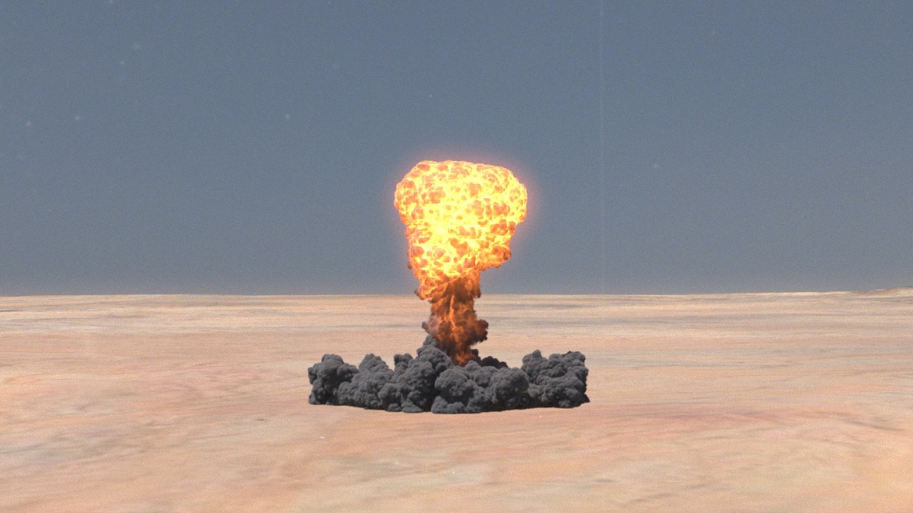 Desert Nuclear Explosion VFX Breakdown