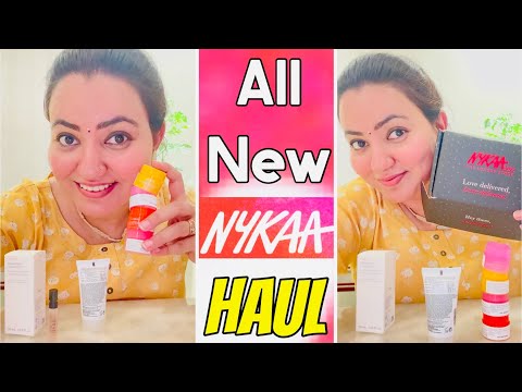 ALL New Nykaa Haul 💕| Hair, Skin, Lips & Perfume | Preity Prerna