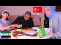 ممثل تركي يجرب الأكل السوري لأول مرة 