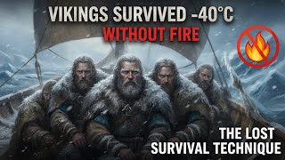 Vikings Survived -40°C Without Fire: The Lost Survival Technique Scientists Just Rediscovered