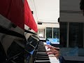Playing parts of the same song until the song is over Song 1, part 10- Canon in D #shorts #piano