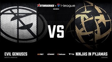 [EN] Evil Geniuses vs Ninjas in Pyjamas | Map 2: Nuke | StarSeries i-League Season 8 Finals