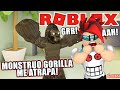 El Monstruo del Bosque me Atrapa | Soy un Gorilla en Roblox | Juegos Roblox en Español