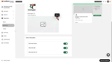 Getting Started Creating Webex Events Registration