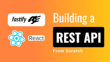 Fastify and React  - Building REST endpoints from scratch  (Part I)