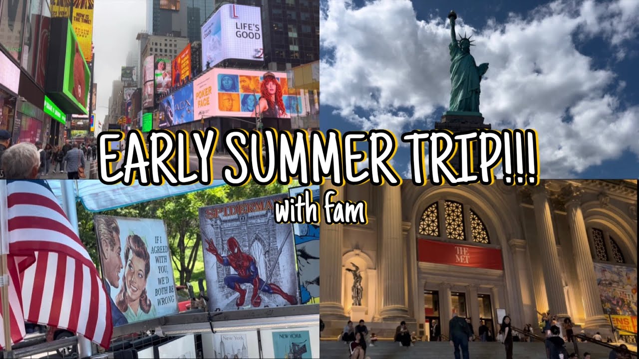 CHAPTER 19 : EARLY SUMMER TRIP WITH FAM‼️🖤😍 | Malaysian Study Abroad 🇲🇾🇺🇸🤯