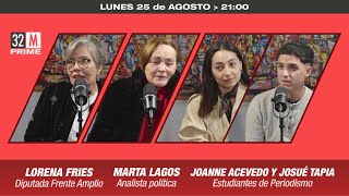 Download Lagu 32MIN / 25 DE AGOSTO: LORENA FRIES (FA), MARTA LAGOS, JOANNE ACEVEDO Y JOSUÉ TAPIA MP3 Download Lagu 32MIN / 25 DE AGOSTO: LORENA FRIES (FA), MARTA LAGOS, JOANNE ACEVEDO Y JOSUÉ TAPIA MP3