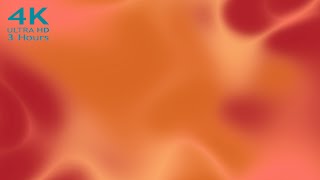 Liquid Dreamlights: Ember Drift | 3-Hour 4K Hypnotic Screensaver | Psychedelic Mood Flow
