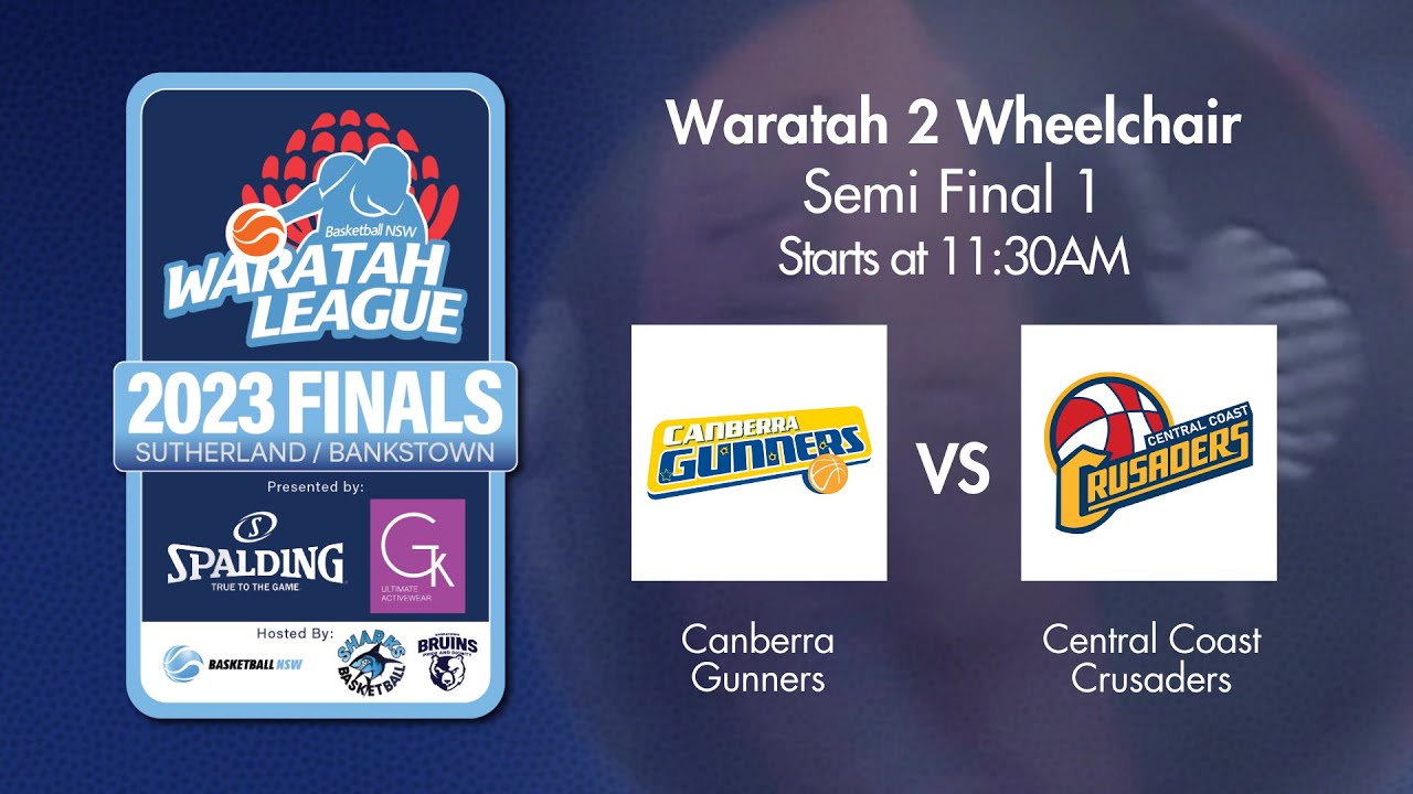 LIVE 🔴 Canberra Gunners v Central Coast Crusaders W2WL SF1 2023