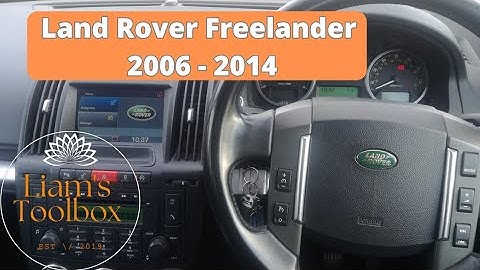 OBD SCANNER PORT LOCATION LAND ROVER FREELANDER 2006-2014