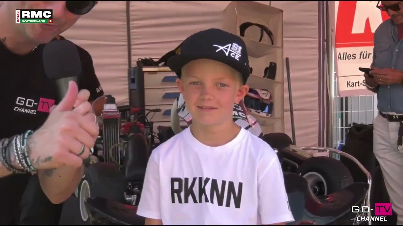 Robin Raikkonen interview at Franciacorta l Swiss Rotax Championship
