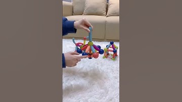 Brainy Kids Magnetic Stick – Smart Play for Smart Kids! 🧠✨ #FunLearning #toys  #creativeideas #22